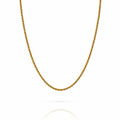 .8mm Gold Micro Weave Chain