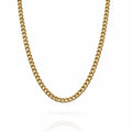 3mm Gold Cuban Chain