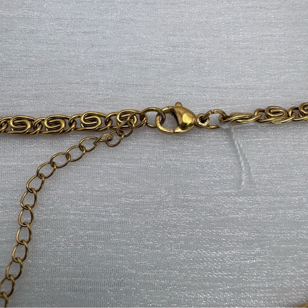 3.5mm Gold Swirl Chain