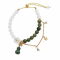 Style 2 Adjustable Jade Bracelet with Extenders