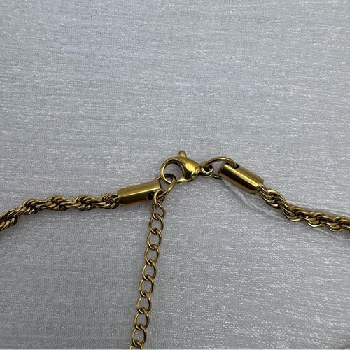 2mm Gold Twisted Rope Chain