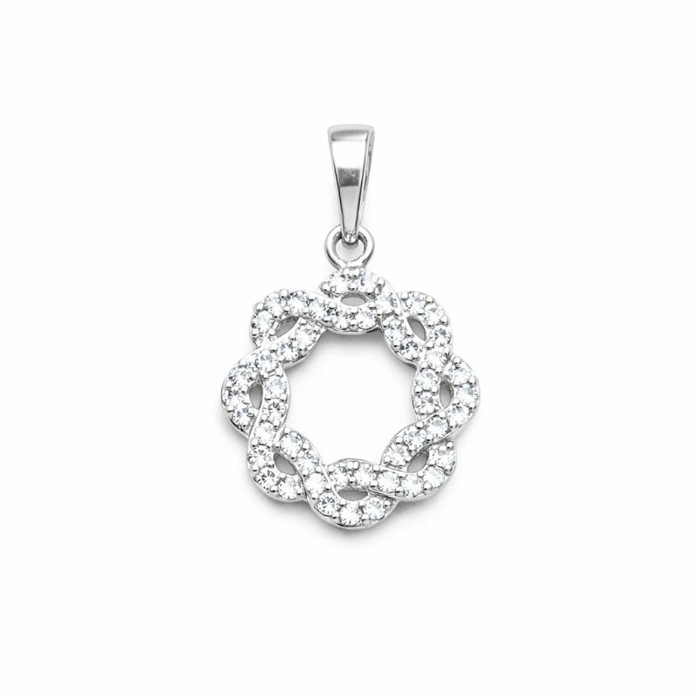 Crystal Wreath Pendant