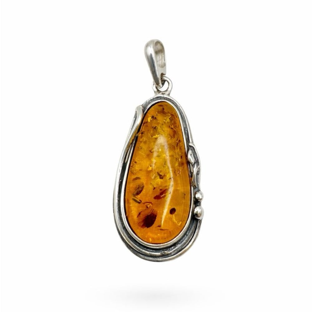 Natural Amber Pendant