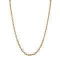 2mm Gold Mircro Paperclip Chain Link
