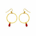 Hera Crystal Hoops