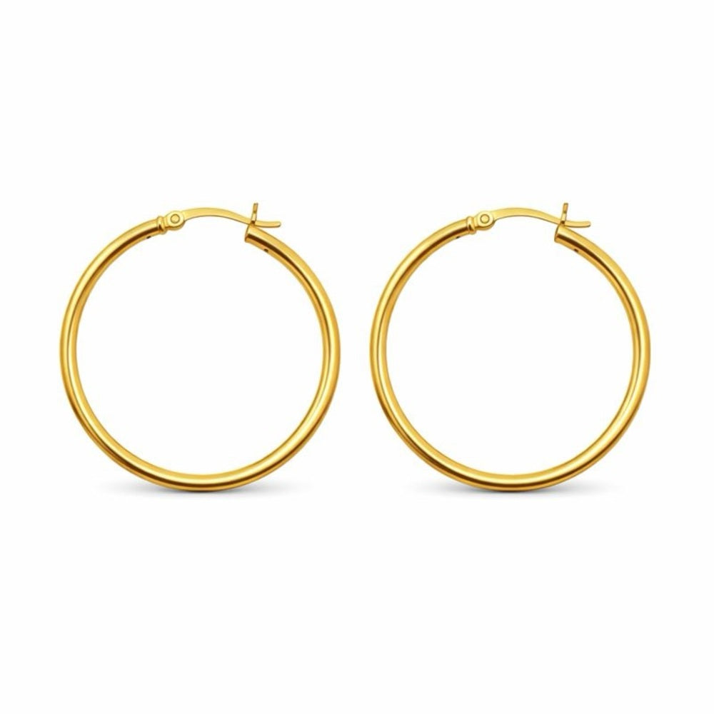 Gold Hoops 1.75”