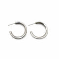1” | Meredith Sterling Silver Twist Hoop