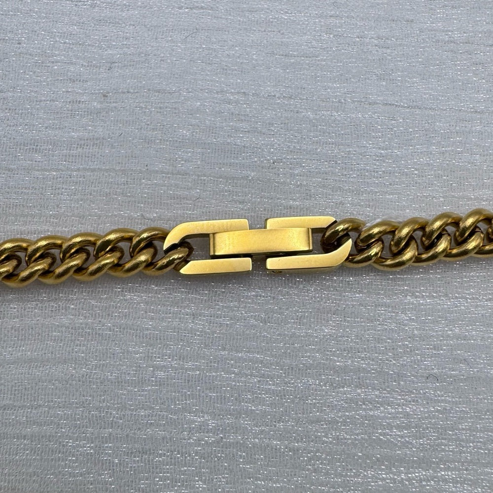 4mm Gold Cuban Link Chain w/ Box Chain