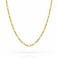 3mm Gold Bar & Link Chain