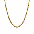 2.5mm Gold Swirl Link Chain