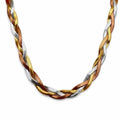 5mm Tricolor Braided Herringbone Link Chain