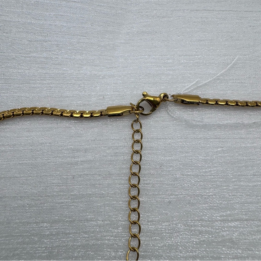 2.5mm | Gold | Flat Box Link Chain