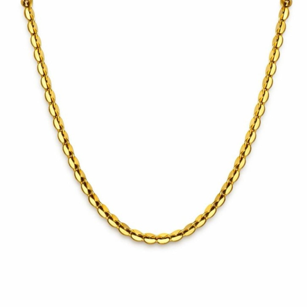 3mm Gold Oval Link Cable Chain