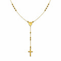 3mm Gold Stainless Steel Rosary Link Chain