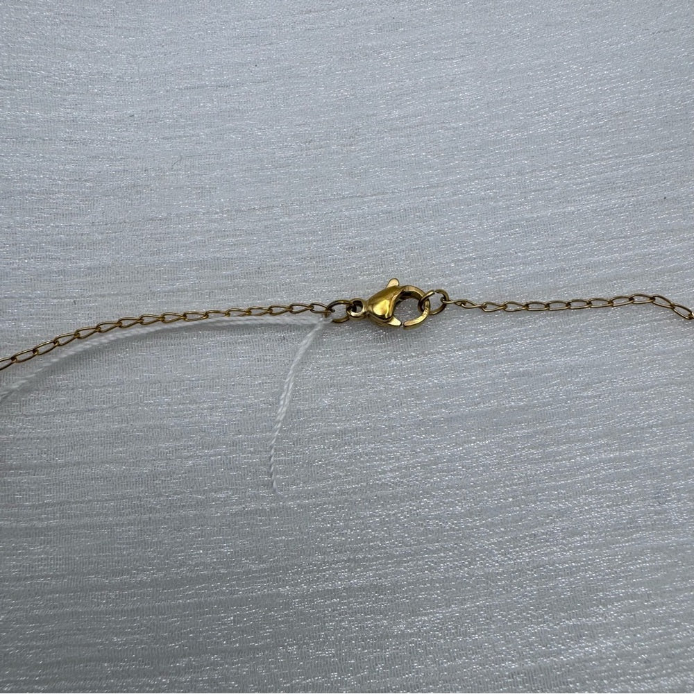 3mm Gold Stainless Steel Rosary Link Chain