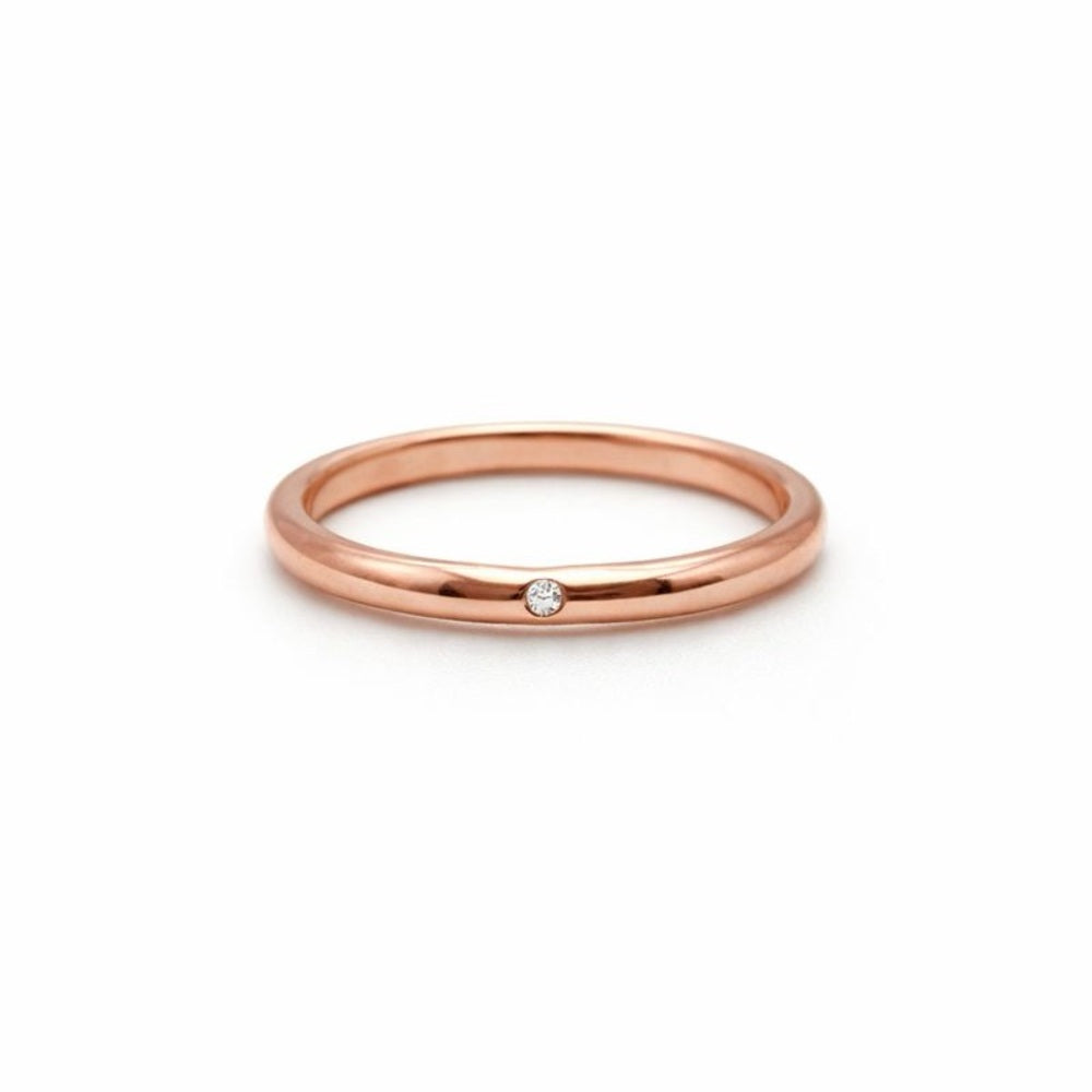Rose Gold Micro Ring