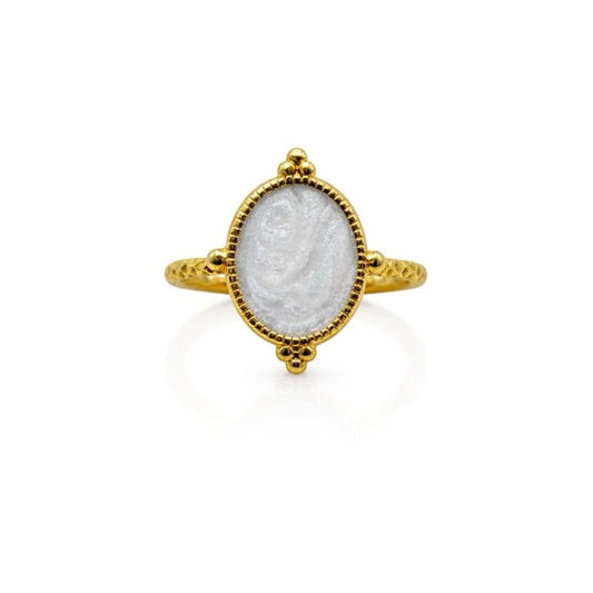 Resin Mirror Adjustable Ring