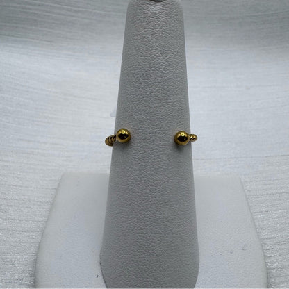 Resin Sunrise Adjustable Ring