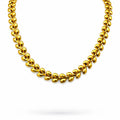 5mm Gold Puffy Leaf Link Chain