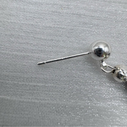 #917 S925 Black Onyx Dangle Earrings