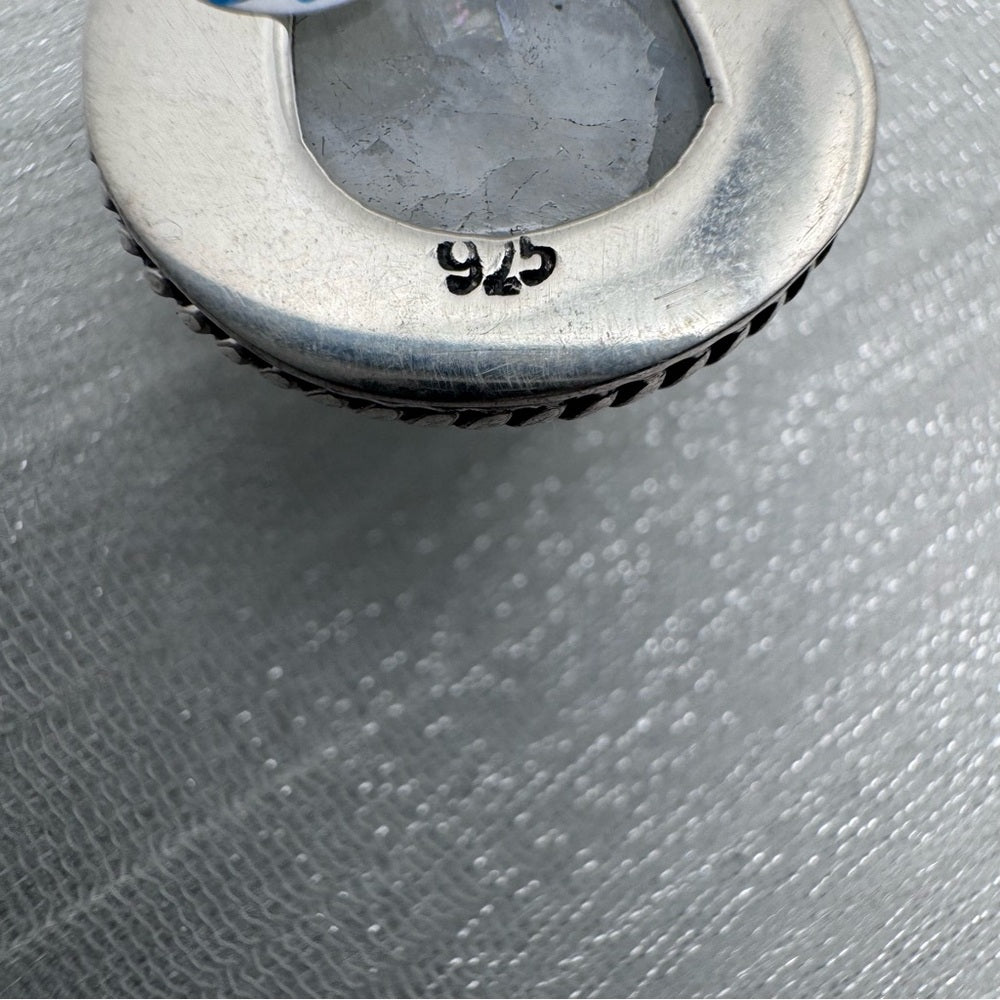 Moonstone Pendant Sterling Silver