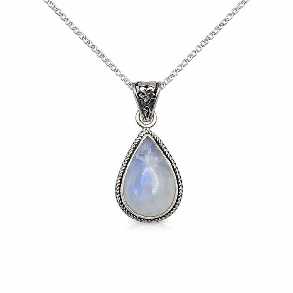 Moonstone Pendant Sterling Silver
