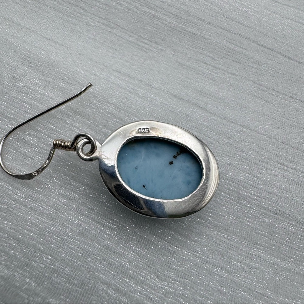 Larimar Dangle Earrings