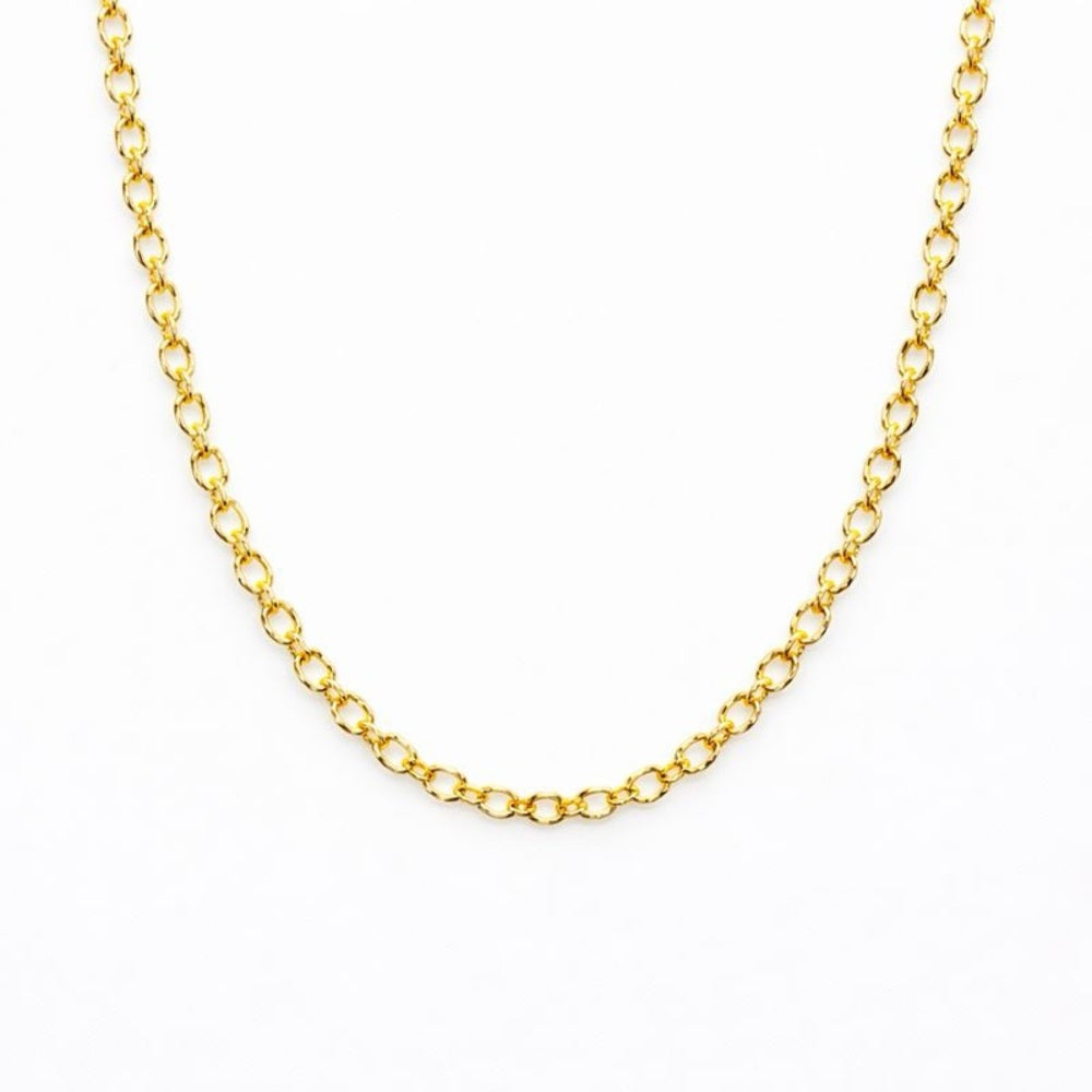 Diamond Cut Daisy Necklace