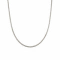 2mm Sterling Silver Curb Link Chain