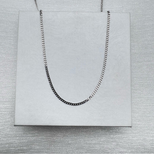 2mm Sterling Silver Curb Link Chain