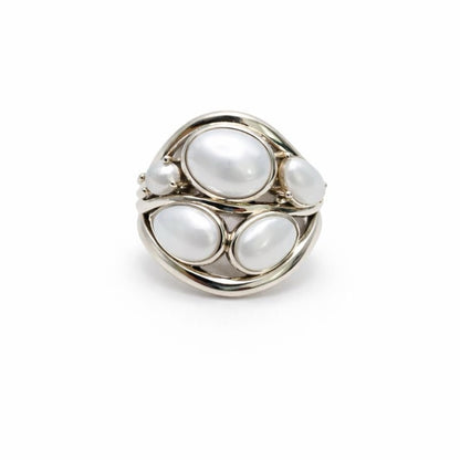 S825 Freshwater Pearl Ring