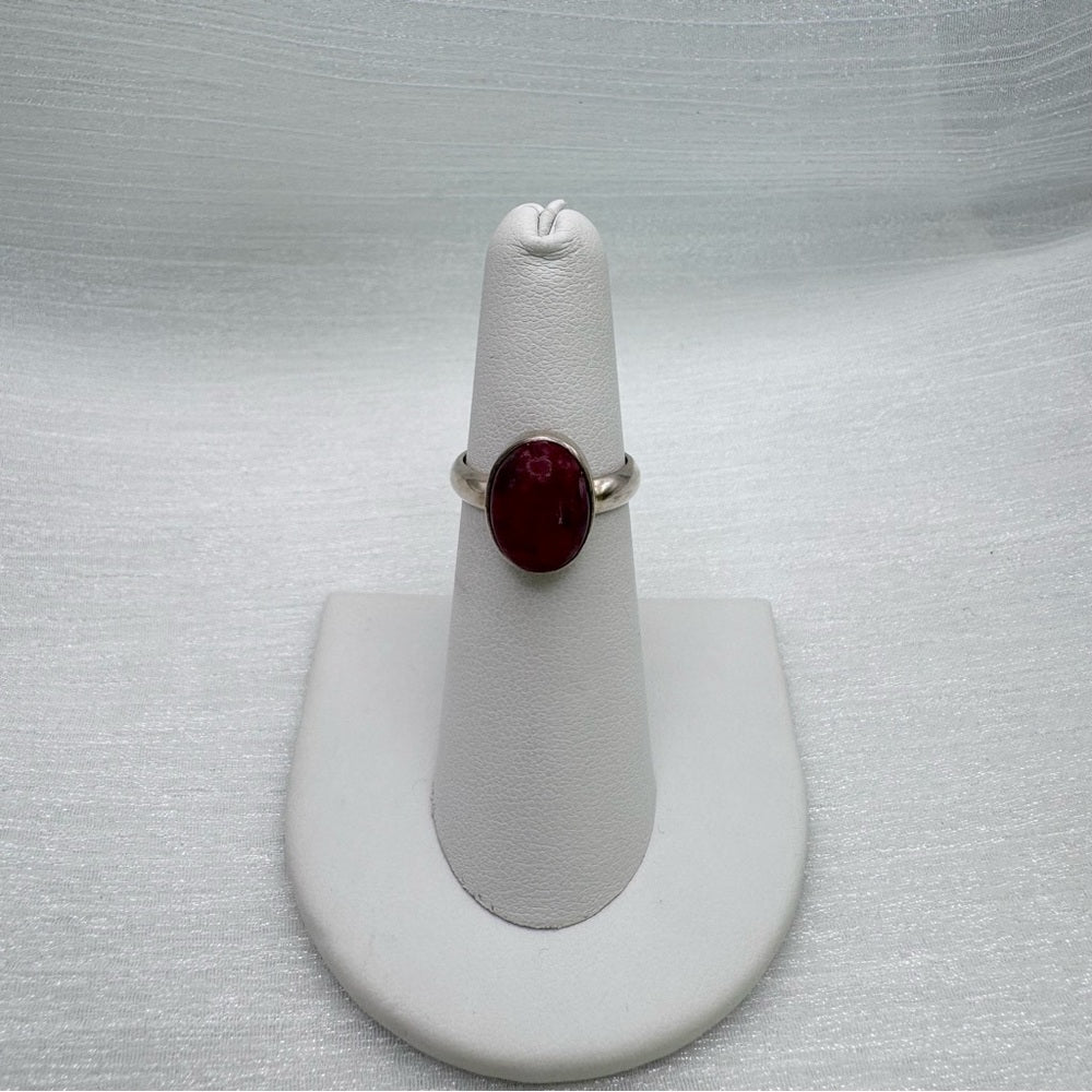 S925 Unicorn Stone Oval Ring