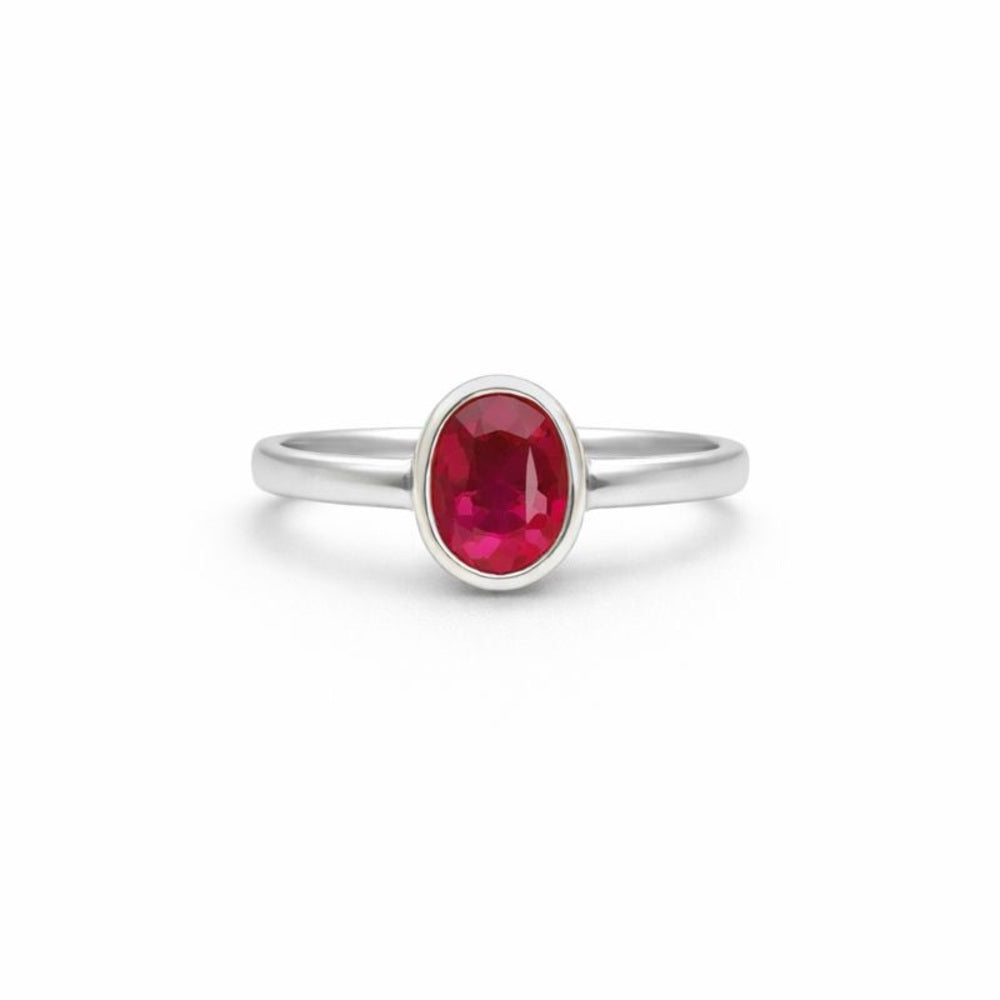 Ruby Oval Ring