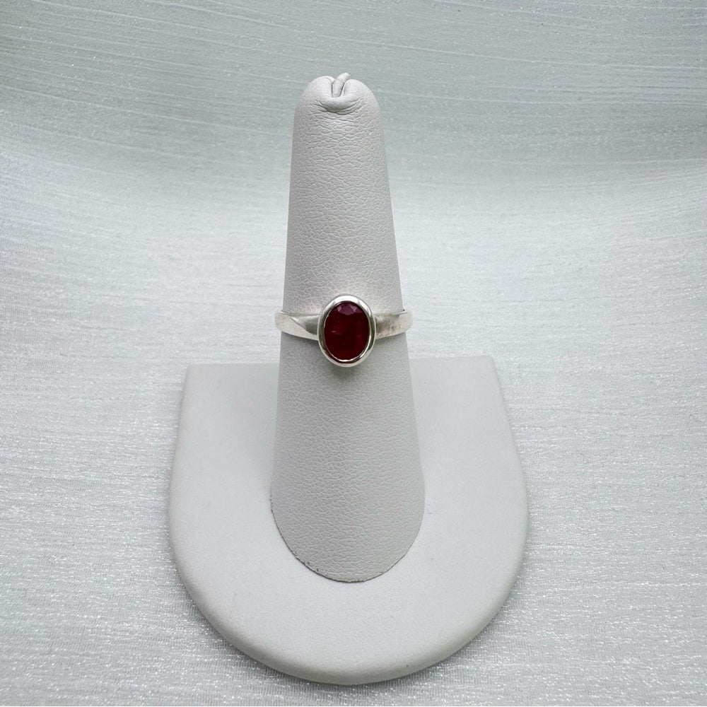 Ruby Oval Ring
