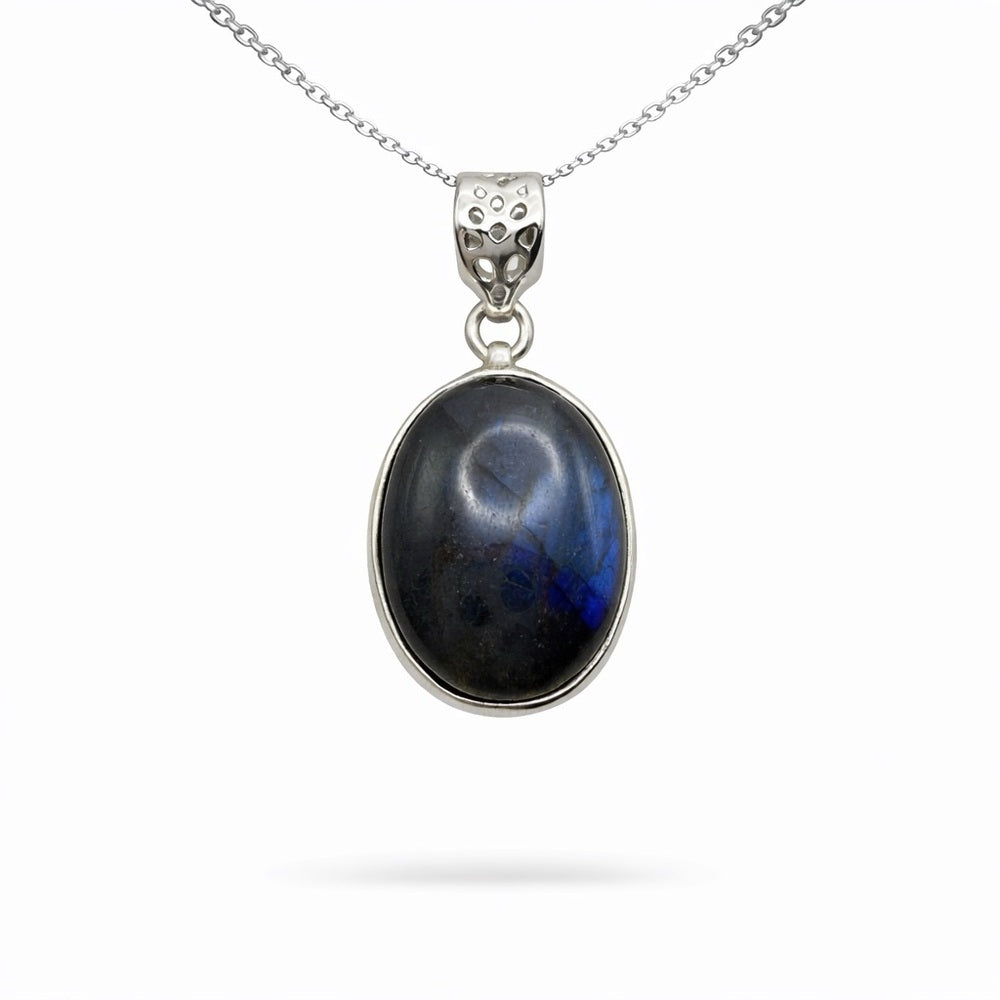 Labradorite Oval Pendant
