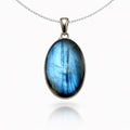 Labradorite Oval Pendant