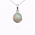 Ethiopian Opal Oval Pendant
