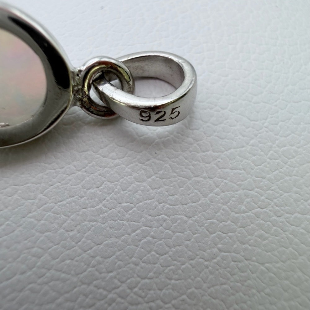 Ethiopian Opal Oval Pendant