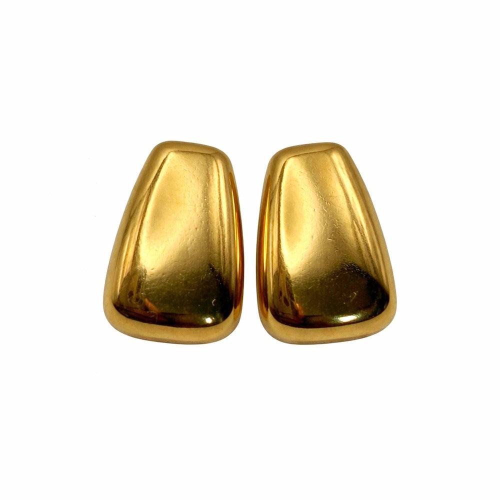 Stainless Steel Large Stud Earrings