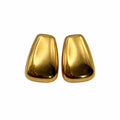 Stainless Steel Large Stud Earrings