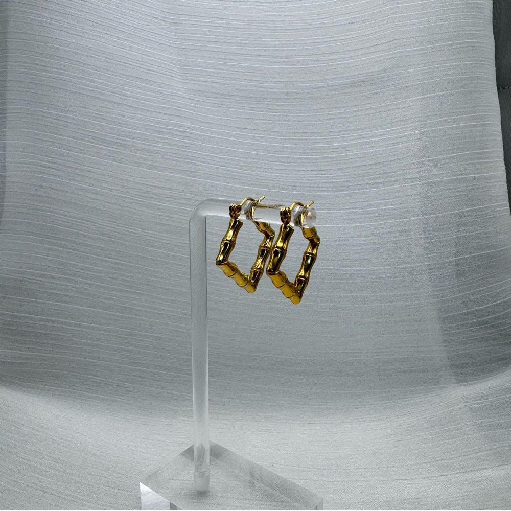 Olivia Square Bamboo Hoop