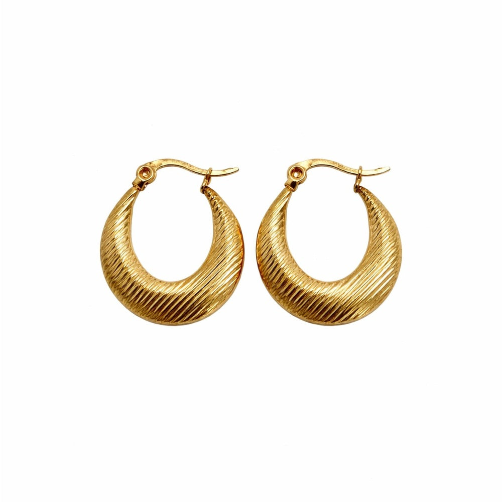 Cameron Gold Hoop