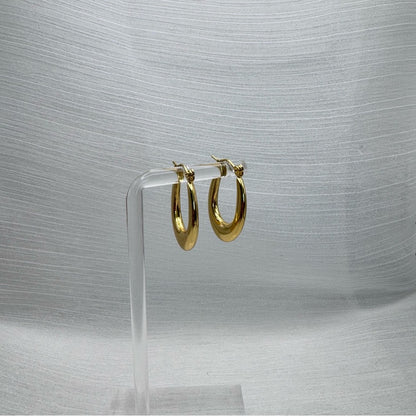 Lucy Gold Hoop Earrings