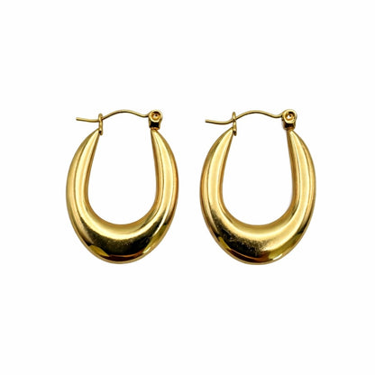 Lucy Gold Hoop Earrings
