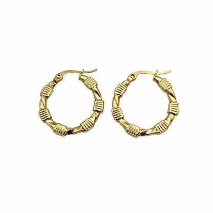 Laurie Gold Hoop Earrings