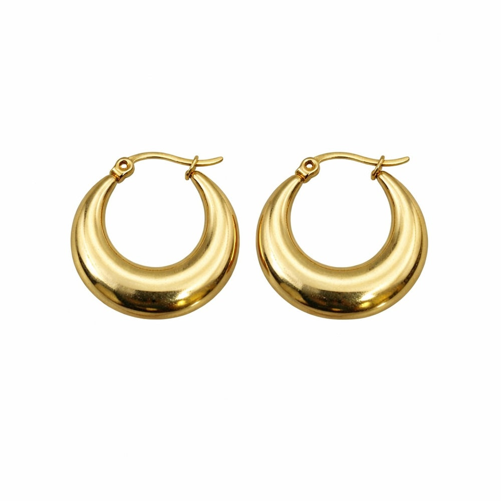 Madonna Gold Hoop Earrings