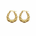 Taylor Gold Hoop Earrings