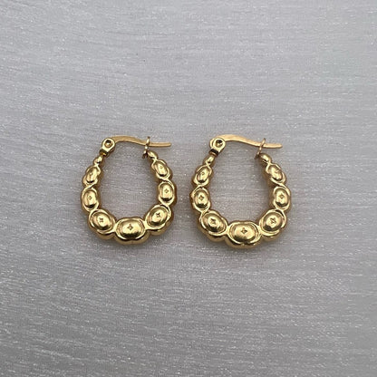 Taylor Gold Hoop Earrings