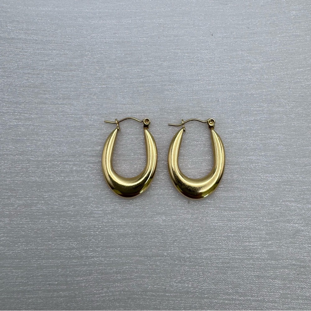 Lucy Gold Hoop Earrings