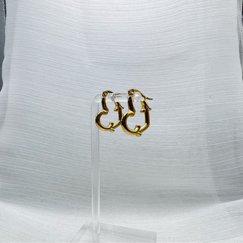 Lola Gold Hoop Earrings